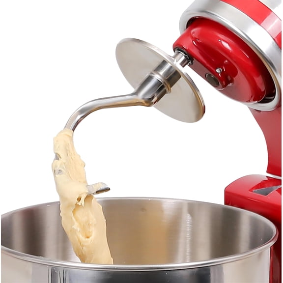 FavorKit Dough Hook for KitchenAid Tilt-head and 4.5-5.0 Quart Mixers, Polished Stainless Steel Dishwasher Safe Kneading Attachment for Bread,Pasta, Pizza... Y101