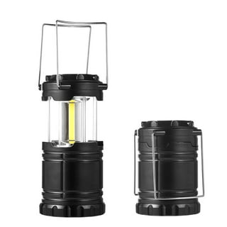 Lichamp 4 Pack Led Camping Lanterns, Battery Powered Camping Lights Cob  Super Bright Collapsible Flashlight Portable Emergency S