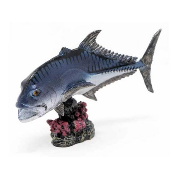 Favorite AF-211 Aquafish mini model Giant trevally / Ulua (palm-sized figure)