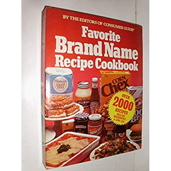 Pre-Owned Favorite Brand Name Recipe Cookbook (Paperback) 0881760137 9780881760132