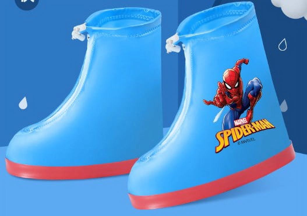 Toddler boy spiderman rain boots sale