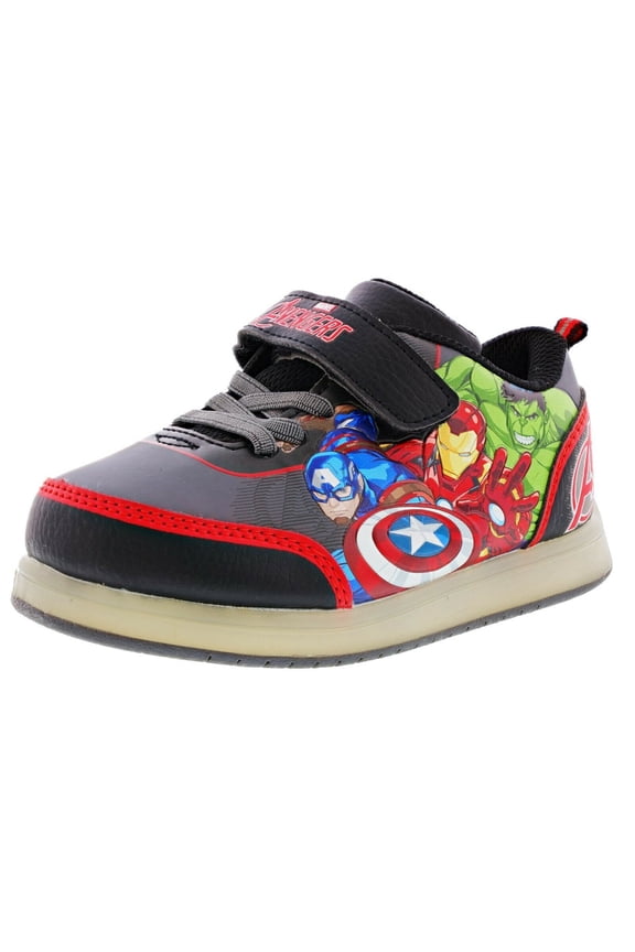 Boys Avengers 0AVF371 Motion Lighted Athletic Sneakers