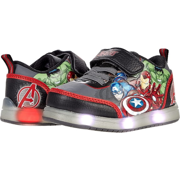 Favorite Characters Boys Avengers 0AVF371 Motion Lighted Athletic Sneakers