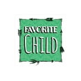 thumbnail image 1 of Favorite Child Neon Green Arrows 12 x 12 Wood Wall Sign Plaque, 1 of 4