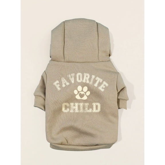 "Favorite Child" Pet Sweatshirt with Hood