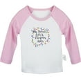 thumbnail image 1 of My Favorite Color is Christmas Lights Funny T shirt For Baby, Newborn Babies T-shirts, Infant Tops, 0-24M Kids Graphic Tees Clothing (Long Pink Raglan T-shirt, 12-18 Months), 1 of 4