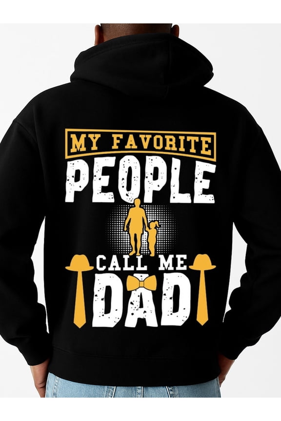 Favorite Dad funny hoodies dad mens long sleeve black Regular Fit, All-Season Casual Wear, Ideal Gift pullovers dames graduation son Vintage Unisex Shirt Printed tshirts