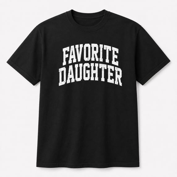 Favorite Daughter Graphic T-Shirt, Unisex Classic Fit Cotton Tee