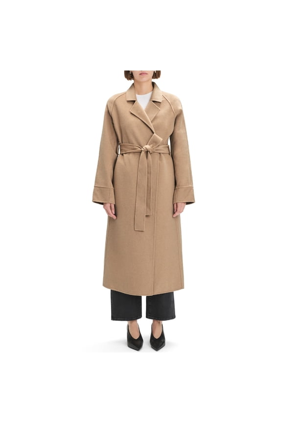 Women's The Paola Wool Blend Coat, Camel, XL