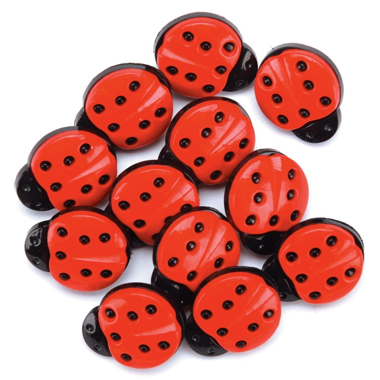 Ladybug Buttons Ladybug Buttons