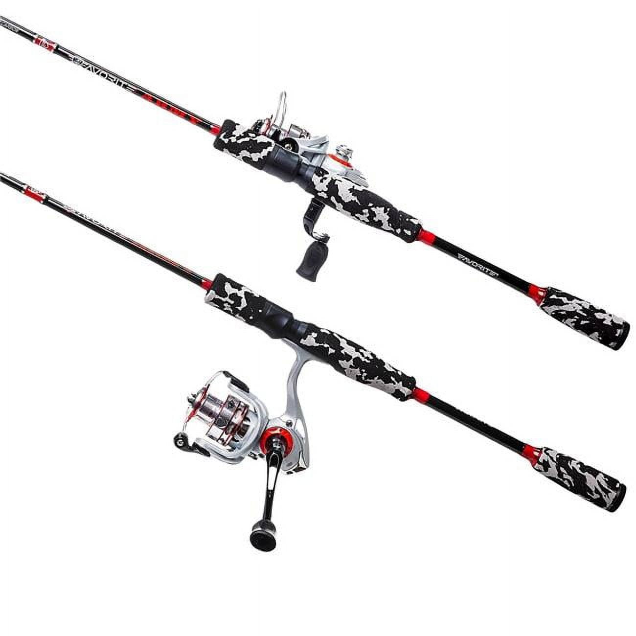 Shakespeare Tiger 7 Spinning Reel and Fishing Rod Combo 