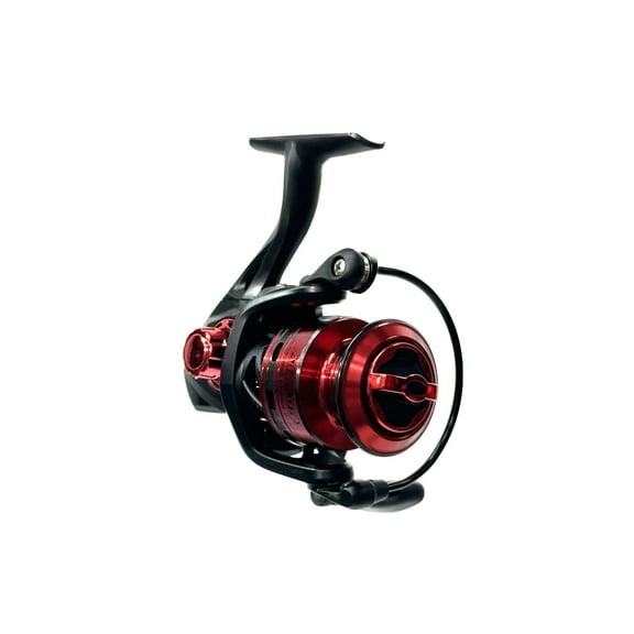 Favorite Fishing Absolute 2000 Spinning Reel, 5.2:1 Gear Ratio, 4+1 BB, Red, ABS