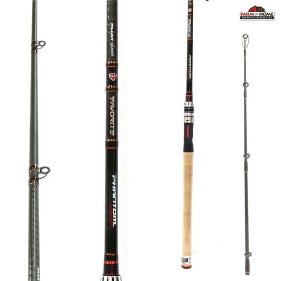 Favorite Fishing PTGC-761H 7 ft. 6 in. Phantom Glass Casting Rod
