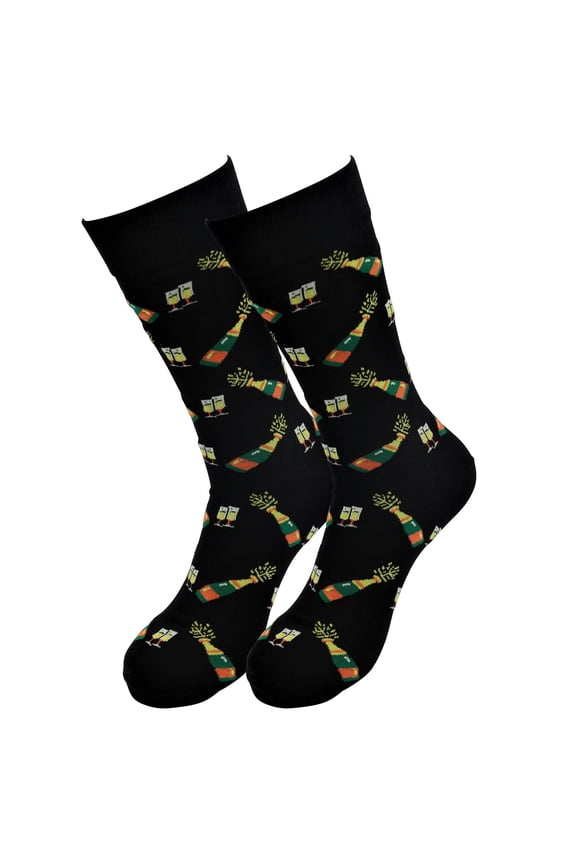 Favorite Food Fruits Socks - Champagne - for Men and Women