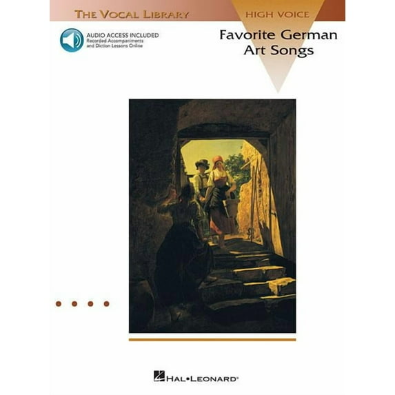 Favorite German Art Songs - Volume 1 Book/Online Audio, (Paperback)