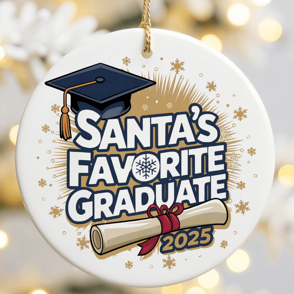 Ornaments by Design – Graduation Gifts – 3 Inch Ceramic Ornament