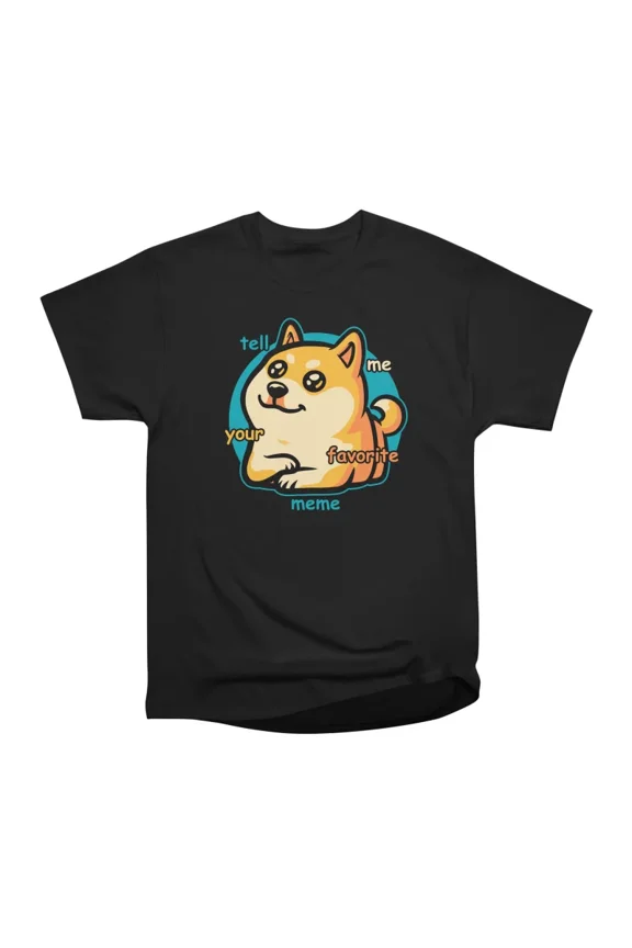Favorite Meme Dog Internet Cute Pet T-Shirt Tee Gift For Him Merch For Her Apparel For Fri