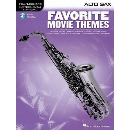 Pre-Owned Favorite Movie Themes - Alto Sax - Book/Online Audio (Paperback) 079357790X 9780793577903