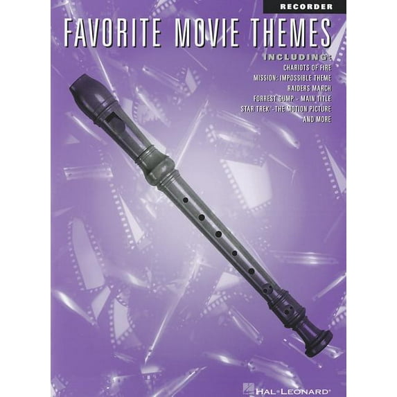 Favorite Movie Themes: for Recorder