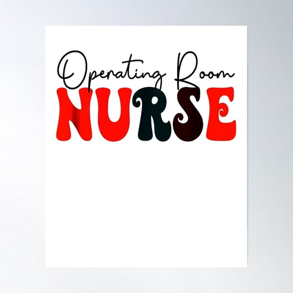 Favorite Operating Room Nurse - Or Nurse Poster Wall Art, Modern Wall Decor, 12x18 UNFRAMED