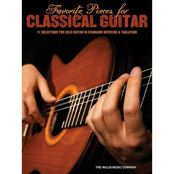 Favorite Pieces for Classical Guitar (Paperback)