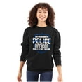 thumbnail image 1 of Favorite Police Officer Calls Me Mom Women Crewneck Sweatshirt Brisco Brands L, 1 of 6