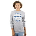 thumbnail image 1 of Favorite Police Officer Calls Me Mom Women Plus Size Long Sleeve Graphic Tee Brisco Brands 3X, 1 of 5