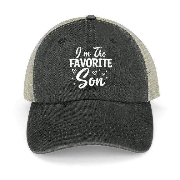 Favorite Son Black Hat Adjustable Funny Fashion Unisex Baseball Cap for Men Women