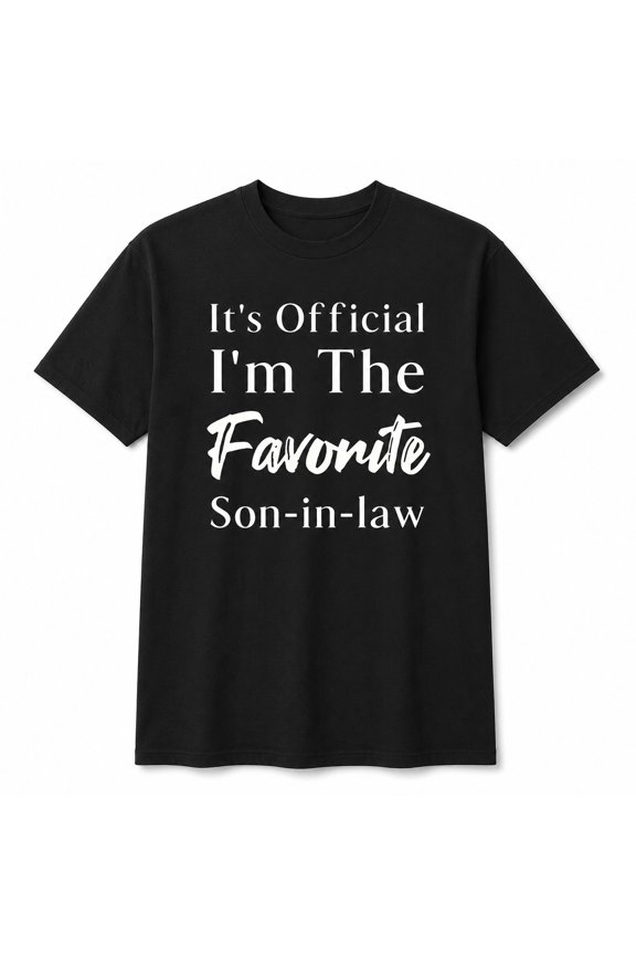 Favorite Son-in-Law Graphic T-Shirt, Unisex Classic Fit Cotton Tee