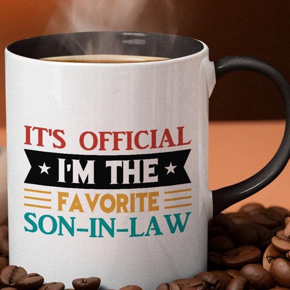 Favorite SonInLaw Mug Funny InLaws GiftFunny Fatheramp39s Day Gift FatherInLaw Birthday Gi