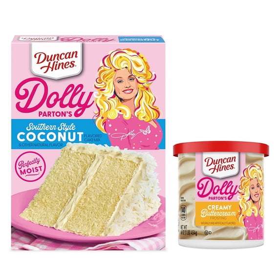 Favorite Southern- Coconut Cake Mix Set! Flavored With Vanilla Frosting ...