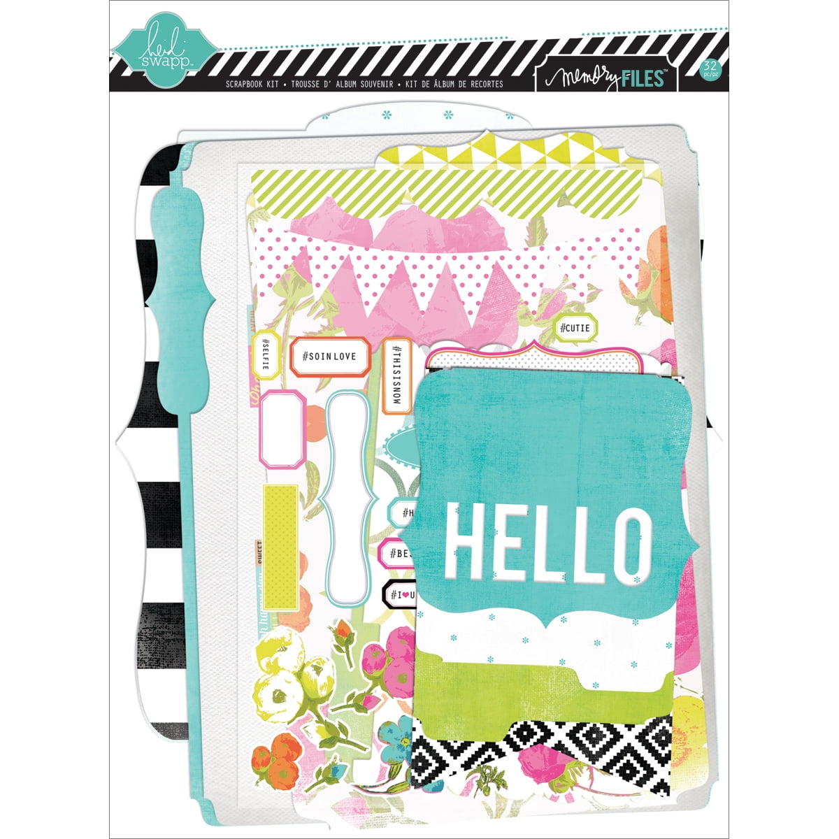 Favorite Things Memory Files Kit-Fotostack Booklet, 4 Files & Stickers
