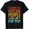 thumbnail image 1 of Favorite people call pop pop grandpa fathers day birthday T-Shirt, 1 of 2