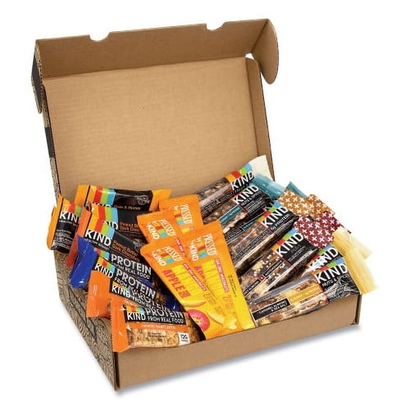 New Favorites Snack Box, Assorted Variety of KIND Bars, 2.5 lb Box, 22 Bars/Box, Ships in 1-3 Business Days