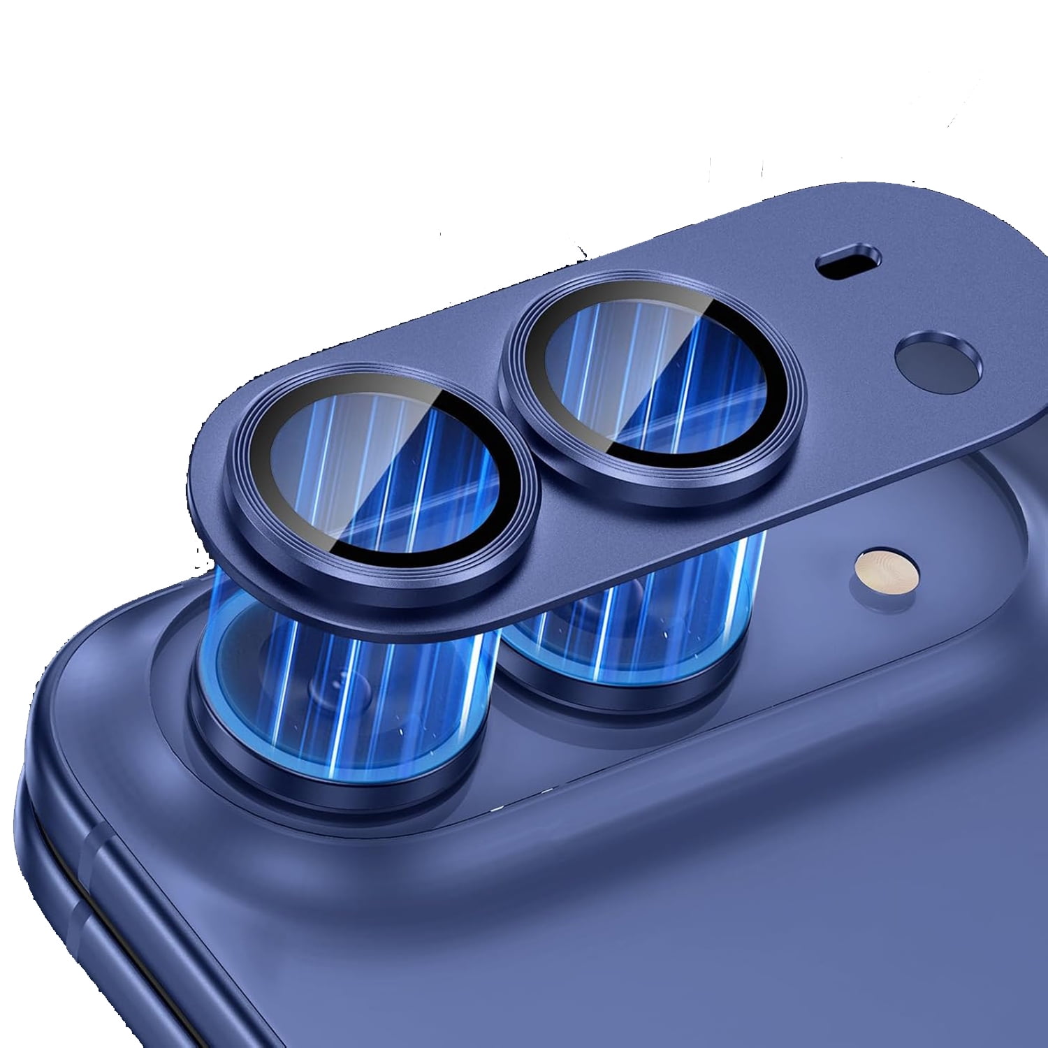 Favorn Camera Lens Screen Protector for Apple iPhone Duo, Matel Frame ...
