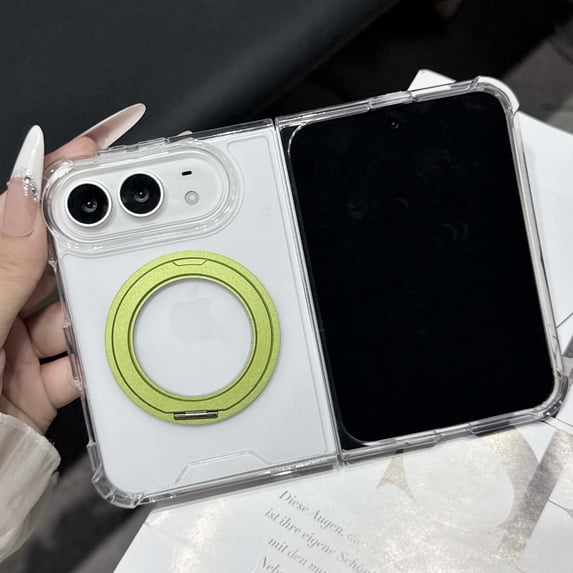 Favorn For Apple iPhone Duo Folio Case with Kickstand and Magnetic ...