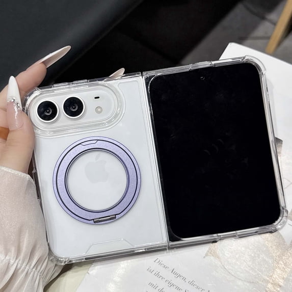 Favorn For Apple iPhone Duo Folio Case with Kickstand and Magnetic ...