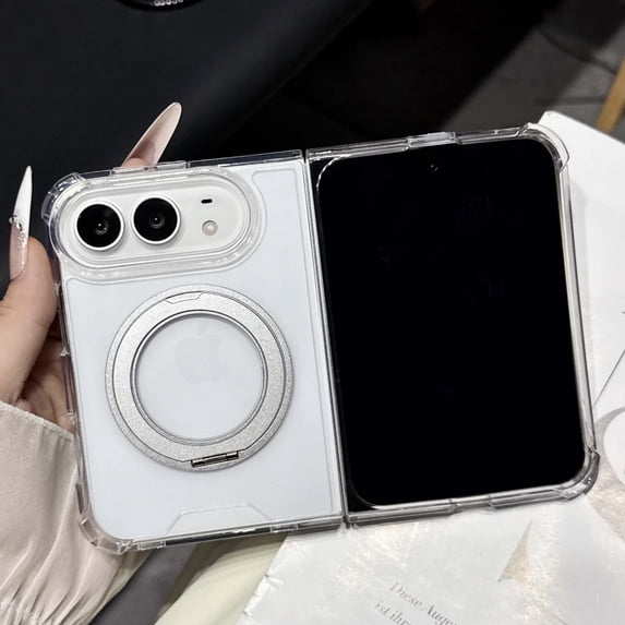 Favorn For Apple iPhone Duo Folio Case with Kickstand and Magnetic ...