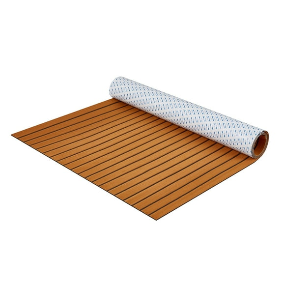 Favory Foam Boat Flooring Decking Sheet Marine Mat Non-Slip and Self-Adhesive Flooring for Motorboat RV Yacht Kayak Swimming Pool Sea Deck Pad