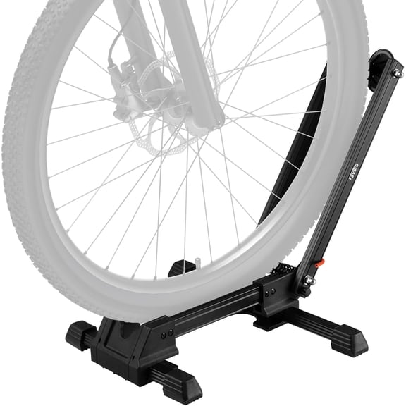 Favoto Folding Bike Stand Floor - Mountain & Road Bicycles Indoor Outdoor Garage Storage Bicycle Parking Rack Foldable Fit 20-29 Bikes (1 Rack)