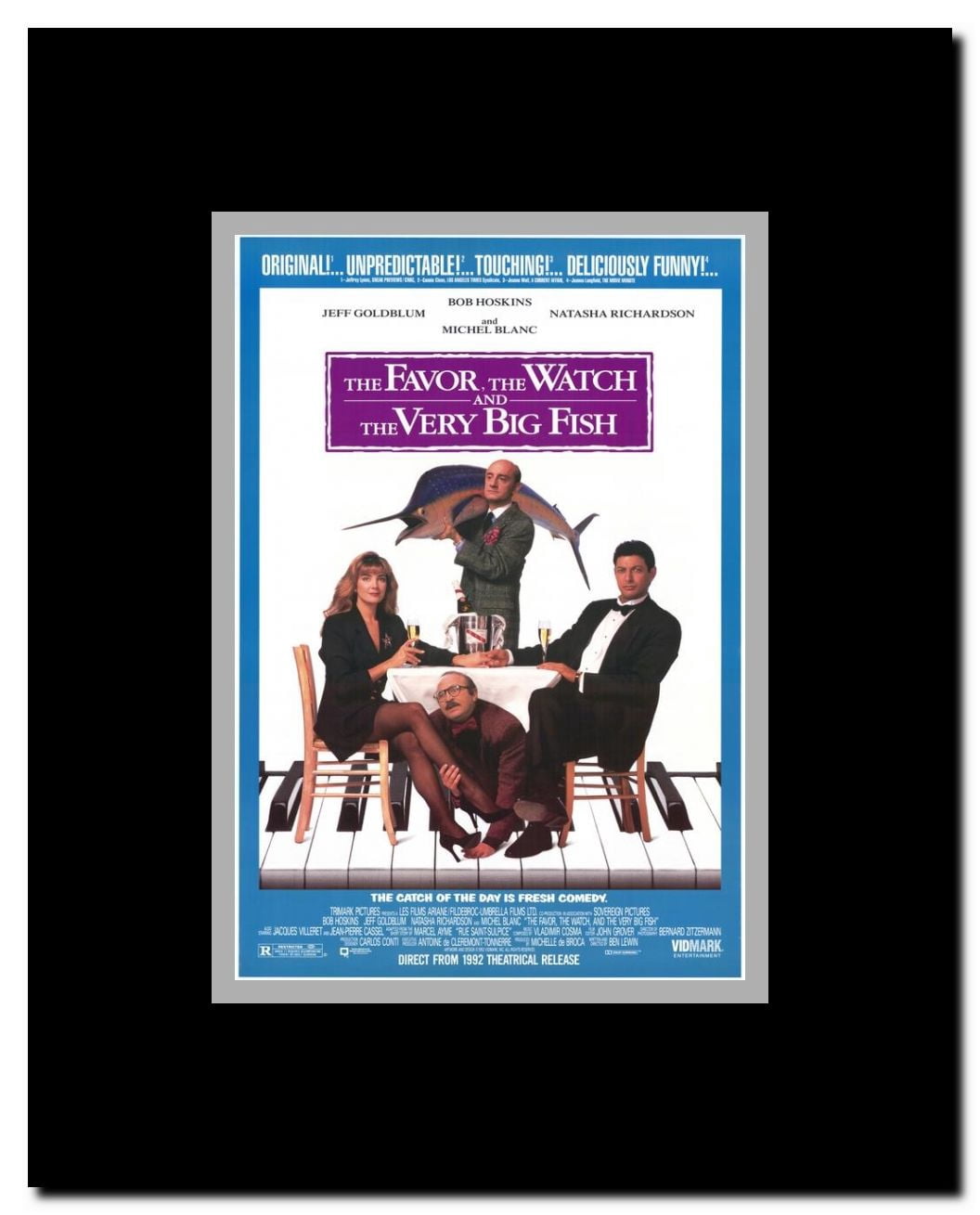 Favour the Watch and the Very Big Fish The Framed Movie Poster