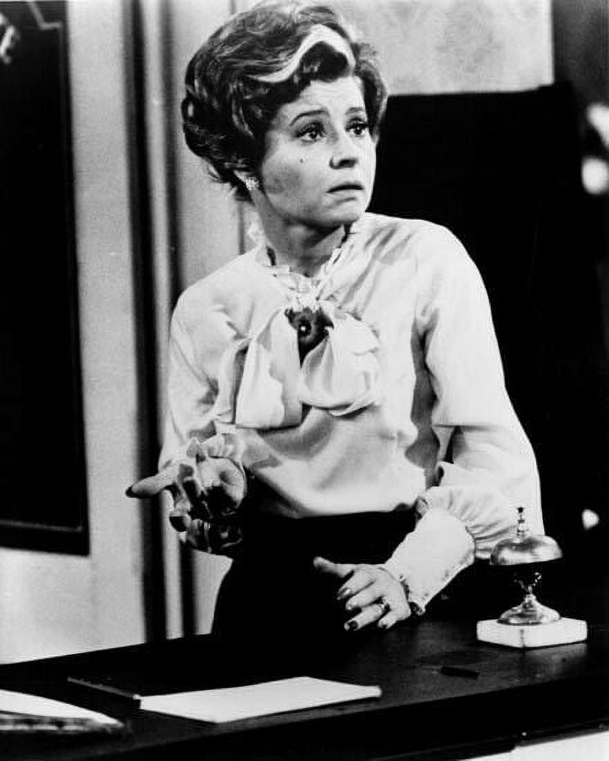 Sybil Sitcom Fawlty Towers cult sitcom Prunella Scales as Sybil at hotel reception ...