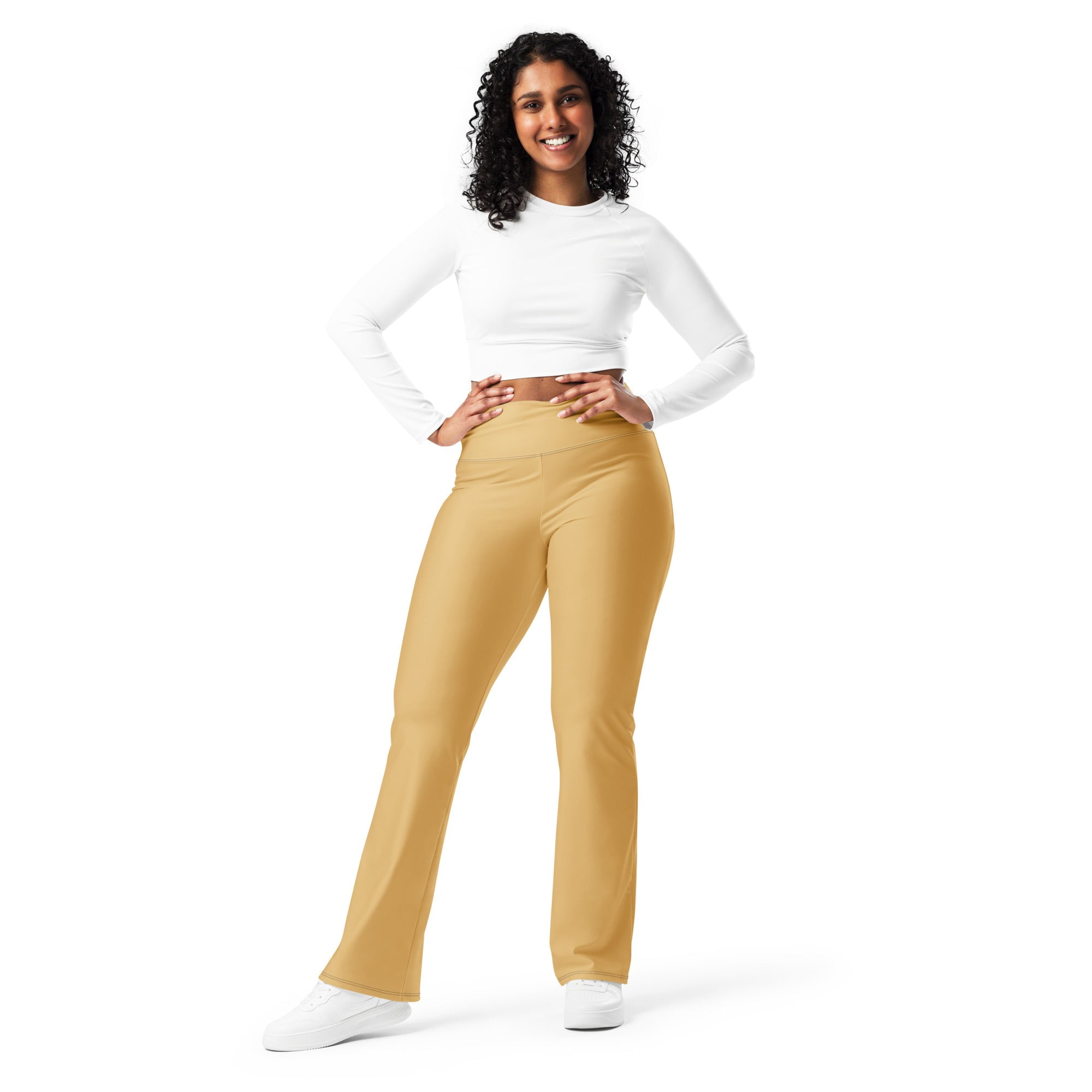 Fawn Solid Ankle Length Leggings
