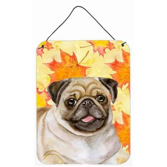 Fawn Pug Fall Wall or Door Hanging Prints