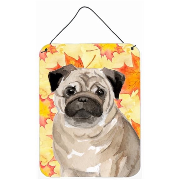 Fawn Pug Fall Wall or Door Hanging Prints