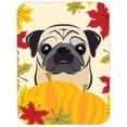 thumbnail image 1 of Fawn Pug Thanksgiving Mouse Pad, Hot Pad or Trivet, 1 of 1