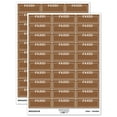 thumbnail image 1 of Faxed Blank Box for Date Signature Sticker Set - Brown - Matte Finish - 1.75" Medium, 1 of 7