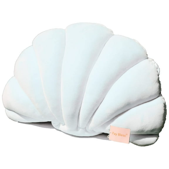Fay Bless Seashell Throw Pillows for Couch,Outdoor Sea Shell Bed Pillows Decorative for Patio Furniture Sea Princess