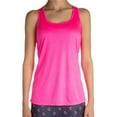 thumbnail image 1 of Faye+Florie Moisture Wicking Racerback Tee (Hot Pink, X-Small), 1 of 2