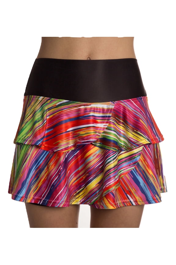 Faye+Florie Pammy Tennis Skirt (Stripe) (X-Small)